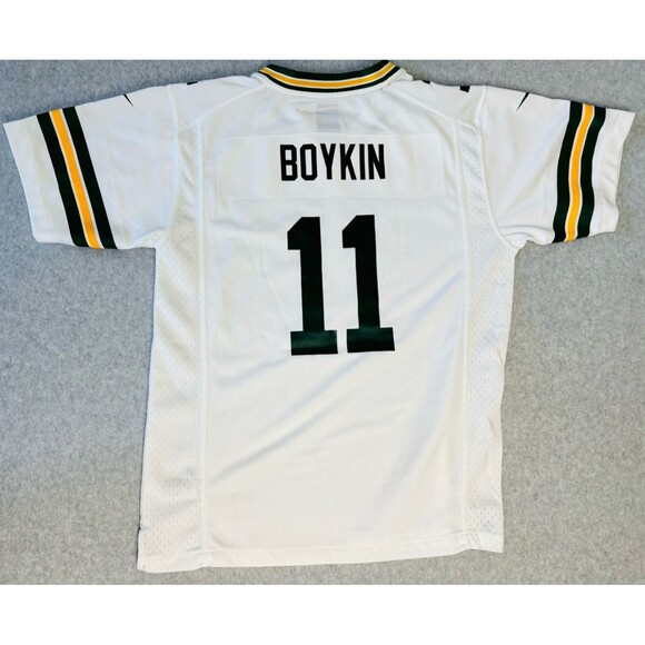 Green Bay Packers Jarrett Boykin NFL Football Jersey Youth Large Rare #11 - Picture 6 of 11
